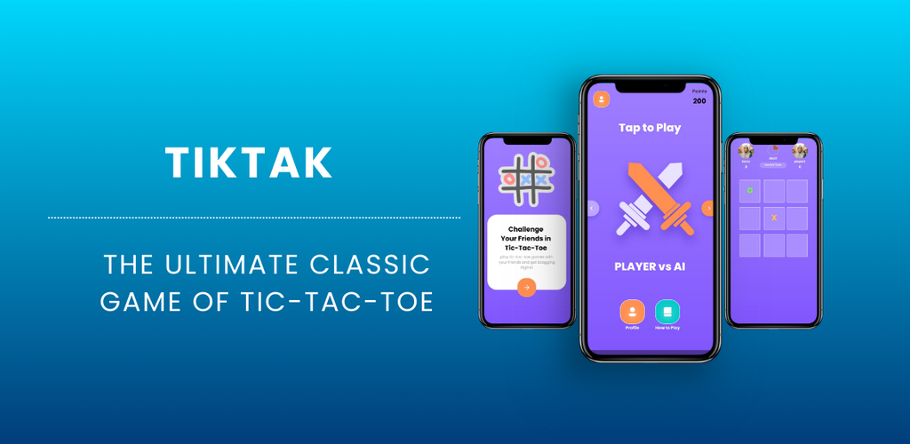 TikTak - The Ultimate Classic Game of Tic-Tac-Toe